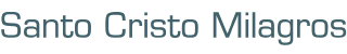 Santo Cristo Milagros